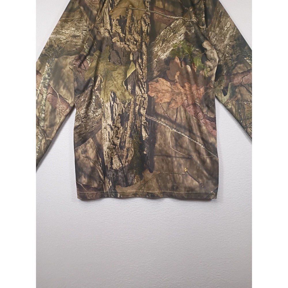 Outdoor Gorpcore Mossy Oak Mens L Brown Break-Up Country Camo Long Sleeve Tee - Picture 8 of 9